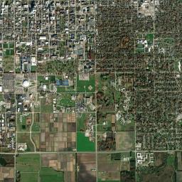 Urbana High Resolution Satellite Map