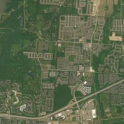 Huber Ridge, OH locator map