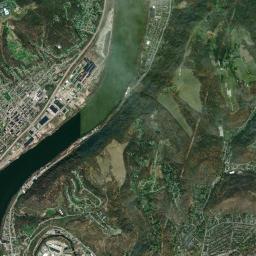 Martins Ferry High Resolution Satellite Map