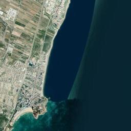 Oropesa del Mar High Resolution Satellite Map