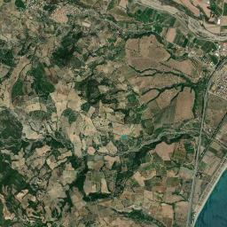 Rocca Imperiale High Resolution Satellite Map