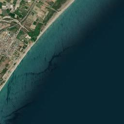Rocca Imperiale Marina High Resolution Satellite Map