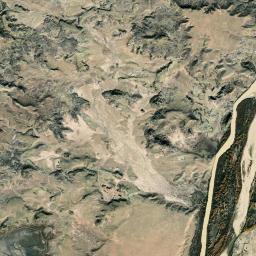 Aerial view of Uteland Knoll mining district