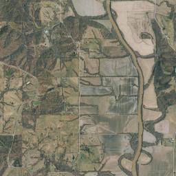 Aerial view of Chariton River