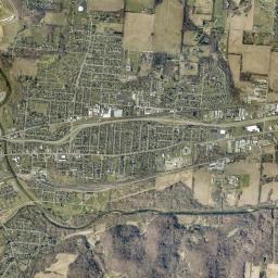 Aerial view of Licking & Muskingum Counties