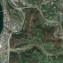 Wheeling High Resolution Satellite Map