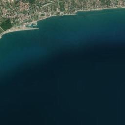 Policastro Bussentino High Resolution Satellite Map