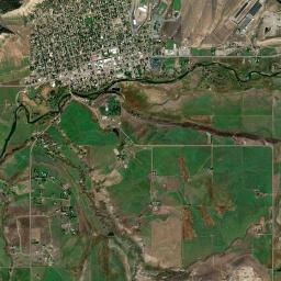 Meeker High Resolution Satellite Map