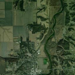 Petersburg High Resolution Satellite Map