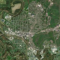 Cambridge High Resolution Satellite Map