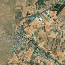 Santa Olalla High Resolution Satellite Map