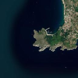 Palinuro High Resolution Satellite Map