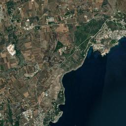 Santa Cesarea Terme High Resolution Satellite Map