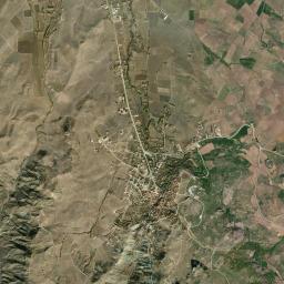 Boğazkale İlçesi High Resolution Satellite Map