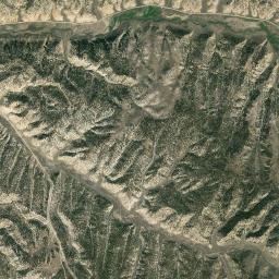Rio Blanco County High Resolution Satellite Map