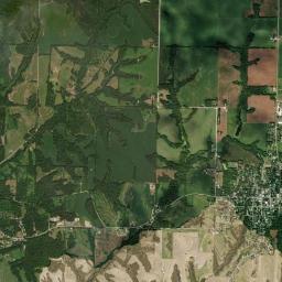 Oregon High Resolution Satellite Map