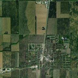 Tolono High Resolution Satellite Map