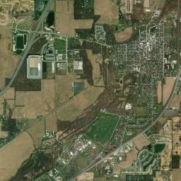Pendleton High Resolution Satellite Map
