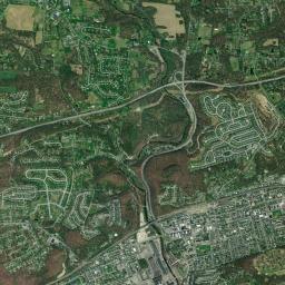 Coatesville High Resolution Satellite Map