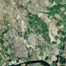 Coria High Resolution Satellite Map