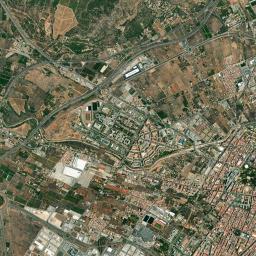 Castelló de la Plana High Resolution Satellite Map
