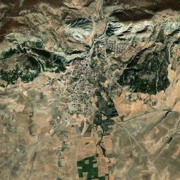 Kadışehri High Resolution Satellite Map