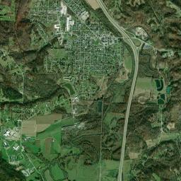 Byesville High Resolution Satellite Map