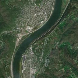 Shadyside High Resolution Satellite Map