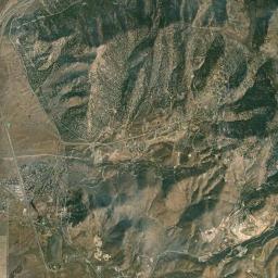 Aerial view of Tintic Mountains