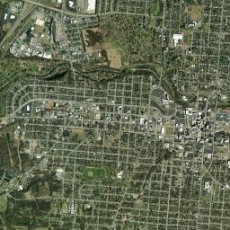 Springfield High Resolution Satellite Map