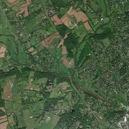 Aerial view of East Bradford