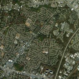 Kingston Estates High Resolution Satellite Map