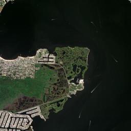 Ocean Gate High Resolution Satellite Map