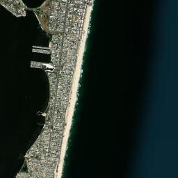 Seaside Park High Resolution Satellite Map