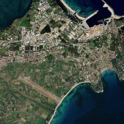 Arbatax High Resolution Satellite Map