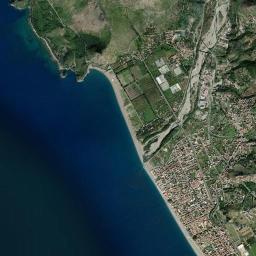 Tortora Marina High Resolution Satellite Map