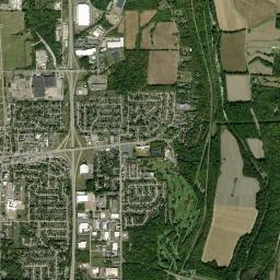 Vandalia High Resolution Satellite Map