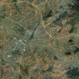 Yŏmju-ŭp High Resolution Satellite Map