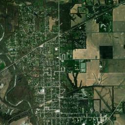 Riverton High Resolution Satellite Map
