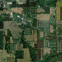 Pittsboro High Resolution Satellite Map