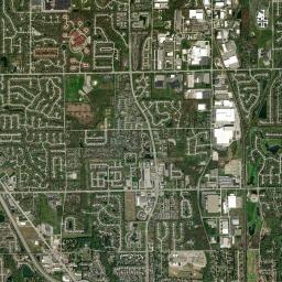 5450-5456 N Meadow Dr Indianapolis Satellite Map