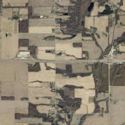 Wayne County High Resolution Satellite Map