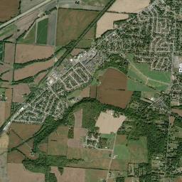 Green Meadows High Resolution Satellite Map