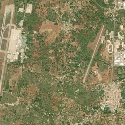 Sant Lluís High Resolution Satellite Map