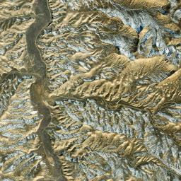Aerial view of Sweet Water Canyon