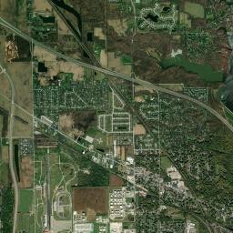 Clermont High Resolution Satellite Map