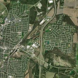 Fairborn High Resolution Satellite Map