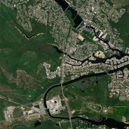 Forked River High Resolution Satellite Map