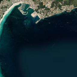 Port d'Alcúdia High Resolution Satellite Map