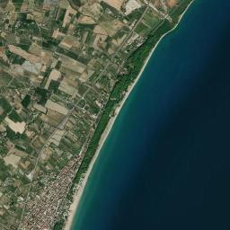 Villapiana Lido High Resolution Satellite Map